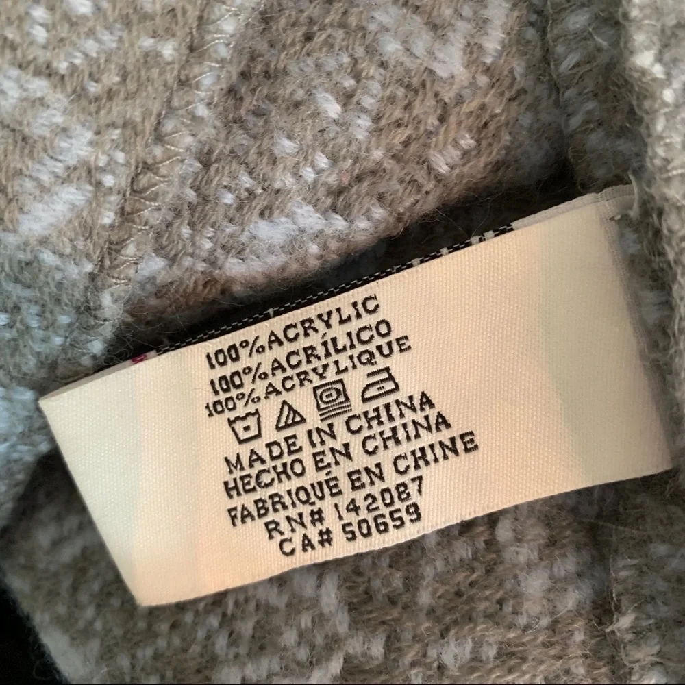 Simply Noelle Blue Gray Soft Scarf